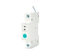 Commutateur de télécommande domestique sur rail DIN 1P 2P 63A, avec disjoncteur mesure(2P)