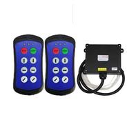 Commutateur de télécommande industriel A600, contrôleur étanche à 6 boutons for palan électrique et pont roulant arrière de voiture(Blue,DC-AC 36-480V)