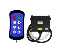 Commutateur de télécommande industriel A600, contrôleur étanche à 6 boutons for palan électrique et pont roulant arrière de voiture(GRAY,DC-AC 36-480V)