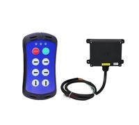 Commutateur de télécommande industriel A600, contrôleur étanche à 6 boutons for palan électrique et pont roulant arrière de voiture(Black,DC-AC 36-480V)