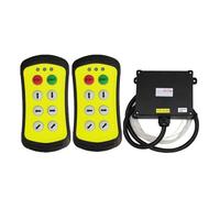 Commutateur de télécommande industriel A600, contrôleur étanche à 6 boutons for palan électrique et pont roulant arrière de voiture(WHITE,DC 12-24V)