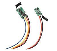 Commutateur de Télécommande RF, Récepteur DC6V-36V et Émetteur DC5V-24V, Mini Relais 433Mhz, Portée RF 100M pour Interrupteurs Lampes, Relais Télécommandes Circuits Imprimés