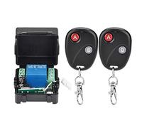 Commutateur de télécommande RF sans Fil Intelligent Module de Relais DC12V Moteur RF commutateur de télécommande récepteur système émetteur(avec 2 télécommandes)