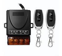 Commutateur de télécommande sans fil 433 MHz, AC 220 V, interrupteur à distance général, interrupteur sans fil pour porte de pompe de lampe avec 2 émetteurs