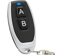 Commutateur de télécommande sans fil RF 433Mhz avec 2 télécommandes pour porte de garage/volet roulant/lumière/pompe