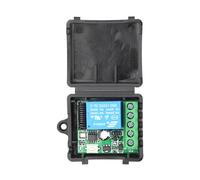 Commutateur de télécommande sans fil universel 433Mhz,Module récepteur de relais DC 12V 1CH,transmetteur RF,bouton d'apprentissage,télécommande - Type 1 Receiver #A