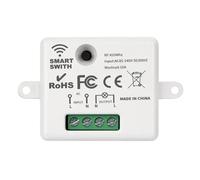 Commutateur De Télécommande Sans Fil Universel,Mini Récepteur,Lampe À Led Domestique,433Mhz,110V,220V,10A,Citations.1Receiver.