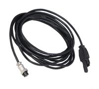 Commutateur de torche de soudage TIG 4,3 m Fil Aviation Raccord GX16-2 Connecteur PVC ABS Coupe plasma Microinterrupteur Déclencheur Accessoire de soudage Anti-interférence
