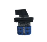 Commutateur de transfert à cames inverseur LW26-20D0406/2 690 V 20 A 2 pôles 3 positions Sélecteur électrique