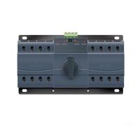 Commutateur de transfert automatique, 1 pièce 63a 4p 380 V double puissance, certifié fiable et protection contre les surcharges pour alimentation de secours