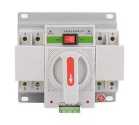 Commutateur de Transfert Automatique, 220V 63A 2P Interrupteur de Transfert, Mini Double Disjoncteur Automatique de Puissance Électronique