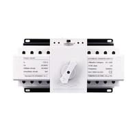 Commutateur de transfert automatique, 4P 125A, 3 phases, 4 fils, 230V, type MCB, double puissance, TOQ3-4P/125 PV