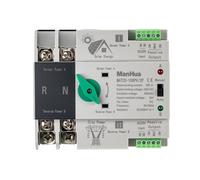 Commutateur de transfert automatique à double alim Commutateur de transfert automatique double alimentation 100PV/2P 100A 220V AC for onduleur solaire