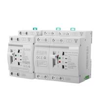 Commutateur de transfert automatique à double alimentation ATS 2P/4P for rail DIN, commutateurs de sélection électrique, alimentation sans interruption 40 A/63 A, réseau urbain(2P40A City Grid)