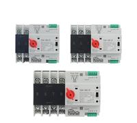 Commutateur de transfert automatique à double alimentation ATS YCQ4-100E 2P 3P 4P Commutateurs sélecteurs électriques(3P,63A)