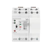 Commutateur de transfert automatique à double alimentation G2R Rail 2P 4P ATS, commutateurs de sélection électriques, alimentation sans interruption 63 A 110 V 220 V(2P 63A 110V)