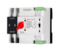 Commutateur de Transfert Automatique à Double Alimentation sans Interruption, commutateur de Transfert de générateur à Double Circuit 220V 4P(4P 25A)