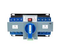 Commutateur de transfert automatique à double puis Commutateur de transfert automatique double puissance 4P/63A PRO for générateur, idéal for l'alimentation électrique des maisons et des lieux publics