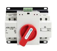 Commutateur de Transfert Automatique à Double Puissance, 220V 125A 2P Mini Disjoncteur de Commutateur de Transfert Automatique Intelligent à Double Puissance