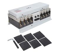 Commutateur de transfert automatique à double puissance 400V 250A, contrôleur 2 en 1 en alliage d'aluminium ABS pour les bâtiments de bureaux à domicile et les lieux publics