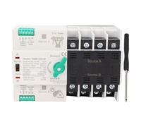 Commutateur de transfert automatique à Double puissance 4P 400V 125A, commutateur de transfert automatique à commutation rapide ATS pour les usines et les centres commerciaux