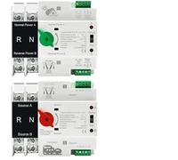 Commutateur de transfert automatique à double puissance ATS PV 2P 4P 125A AC 230V 110V(City Grid-PV Energy,4P AC 110V)