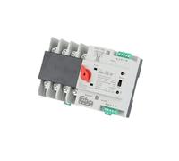 Commutateur de transfert automatique à double puissance, rail DIN ATS 2P 3P 4P, sélecteur électrique, alimentation sans interruption(4P,100A)