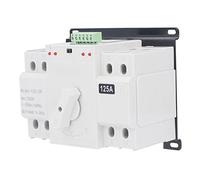Commutateur de Transfert Automatique à Double Puissance, Sélecteur Électrique 230 V 2p avec Protection Contre Les Courts-Circuits, Les Surcharges et Les sous-tensions