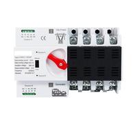 Commutateur de transfert automatique ATS 4P pour rail DIN 63 A 100 A, sélecteur de puissance double, générateur d'énergie sans interruption, photovoltaïque et solaire(100A (Normal type))