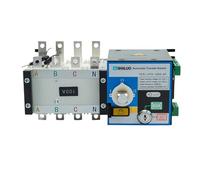Commutateur de transfert automatique ATS double puissance AC220V 100A 160A 4P for pièces de générateur Diesel, Module de commande, disjoncteur(100A 4P ATS)