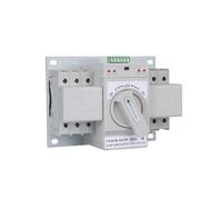 Commutateur de Transfert Automatique CNC Double Puissance 2P/3P/4P 63A AC230V avec disjoncteurs automatiques/manuels(3P)
