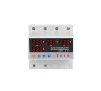 Commutateur de transfert automatique de puissance, alimentation sans interruption, sélecteur de phase 63A 100A, protection contre les surtensions et les courants(100A)