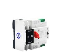 Commutateur de transfert automatique double alimentation 2/3/4P AC 110V 230V 125A, sélecteur électrique, alimentation sans interruption(4P,AC 110V)