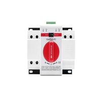 Commutateur de transfert automatique double alimentation 2P/4P 63A/125A AC220V/400V 50/60Hz avec disjoncteur(4P 125A 400V)