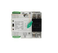 Commutateur de transfert automatique double alimentation 2P/4P for systèmes photovoltaïques et onduleurs, sélecteur électrique, alimentation sans interruption(2PV,220V)