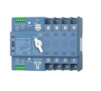 Commutateur de Transfert Automatique Double Alimentation ATS 125A, 220V/400V, Installation Facile, Performances fiables(Solar Inverter Type 4p 125a 400v)