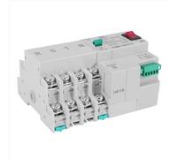 Commutateur de transfert automatique double alimentation de type MCB 4P 100A ATS, disjoncteur électrique