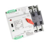 Commutateur de transfert automatique double alimentation W2R-100 ATS 110 V 220 V PC 63 A 100 A 50/60 Hz 1 pièce(W2R 2P 220V,100A)