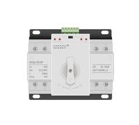 Commutateur de transfert automatique double puissance 220 V - Générateur photovoltaïque miniature for une gestion fiable de l'énergie, 1 pièce(2P 32A)