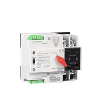 Commutateur de transfert automatique double puissance 2P 4P, alimentation sans interruption for énergie solaire et onduleur 220V EK2R(2P,63A)