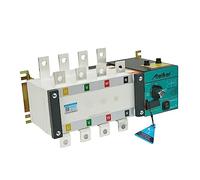 Commutateur de transfert automatique double puissance 4P 160A ATS, pièces de générateur Diesel, panneau de commande, disjoncteur monophasé triphasé Protecteurs de fuite à la terre