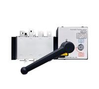 Commutateur de transfert automatique double puissance 4P 160A, sélecteur électrique 400V AC, automatique ou manuel, 2 entrées et 1 sortie, verrouillage