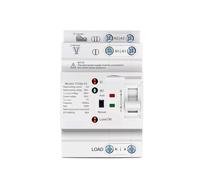 Commutateur de transfert automatique double puissance ATS 220V, commutateurs de sélection électriques TOQ6-63/2P Rail Din ATS ininterrompu