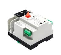 Commutateur de Transfert Automatique Double Puissance-Mini ATS-125A 110V/220V-commutateurs électriques montés sur Rail Din(2P 110V)