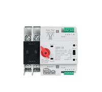 Commutateur de transfert automatique double puissance, taille ATS 2P 3P 4P 125 A 220 V, commutateur de commutation, alimentation de la ville vers générateur