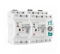 Commutateur de transfert automatique G2R Rail DIN ATS Commutateurs sélection électriques à double alimentation Alimentation sans interruption 25 A 40 A 63 A 110 V 220(110V,G2R 4P 63A)