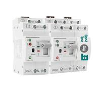 Commutateur de transfert automatique G2R, rail DIN, sélecteur électrique à double alimentation, alimentation sans interruption 25 A, 40 A, 63 A, 110 V, 220 V(G2R 4P 25A,220V)