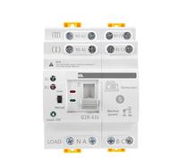 Commutateur de transfert automatique G2R, rail DIN, sélecteur électrique à double alimentation, alimentation sans interruption 25 A, 40 A, 63 A, 110 V, 220 V(110V,G2R 2P 40A)