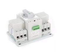 Commutateur de transfert automatique intelligent à double alimentation 3P 63A ATS, for générateur, 110 V, 2 options de conversion, plastique et cuivre rouge