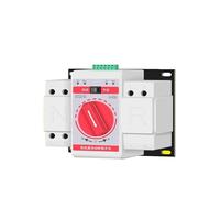 Commutateur de Transfert Automatique Miniature à Double Alimentation - 2P, monté sur Rail, Fonctionnement Automatique et Manuel(White,4p 16A)